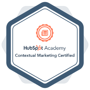HubSpot Academy Contextual Marketing Certified