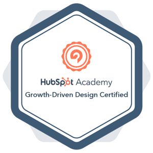HubSpot Academy Growth-Driven Design Certified