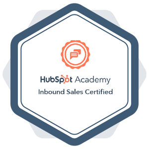 HubSpot Academy Inbound Sales Certified