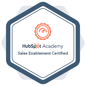 HubSpot Academy Sales Enablement Certified