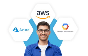 Azure, AWS, Google Cloud Platform