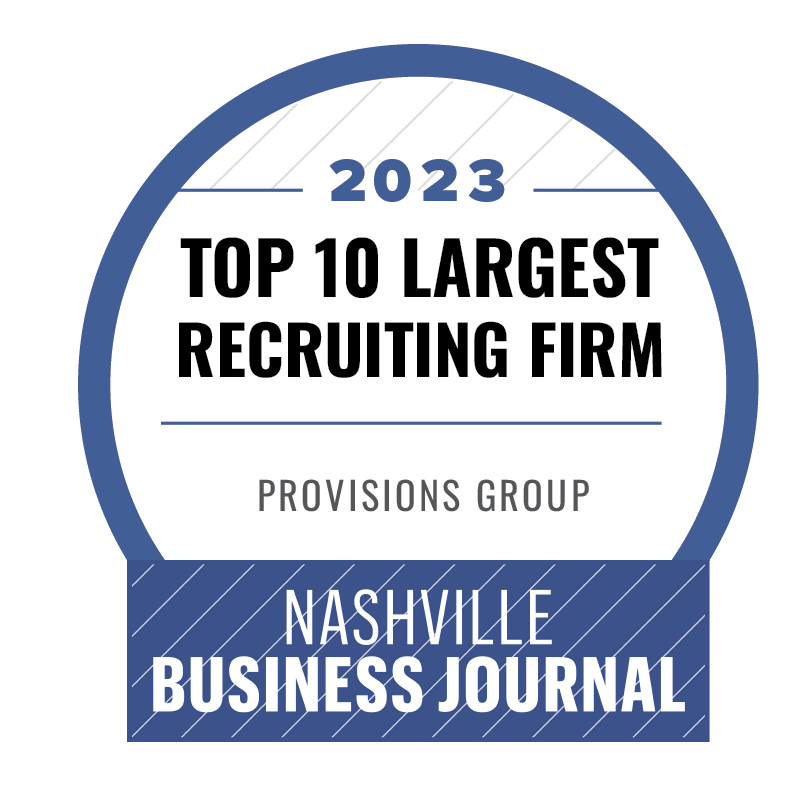 Nashville Business Journal Awards Top 10 Largest Recruiting Firms