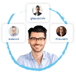 Admins, Specialsts, Trainers, and More